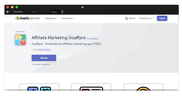 Shopify Affiliate App Goaffpro