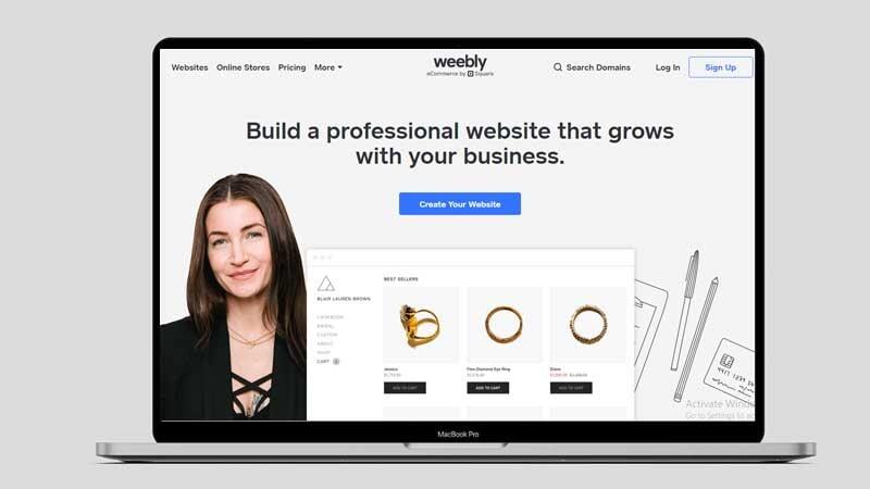 Shopify Alternative Weebly